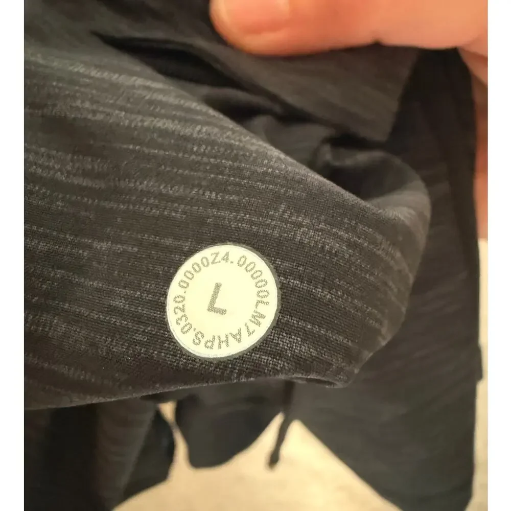 Black Lululemon Men’s T.H.E. Short Linerless 7